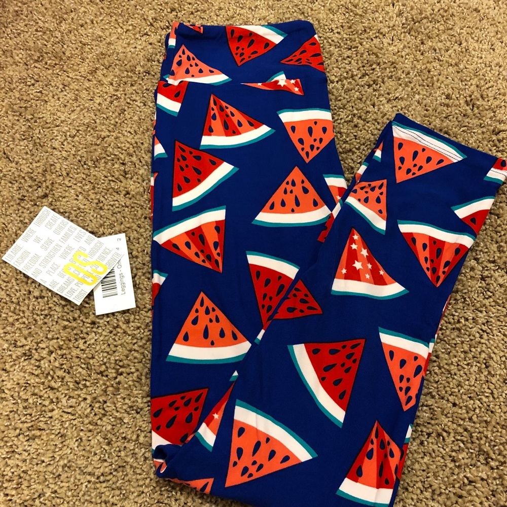Lularoe Watermelon Leggings